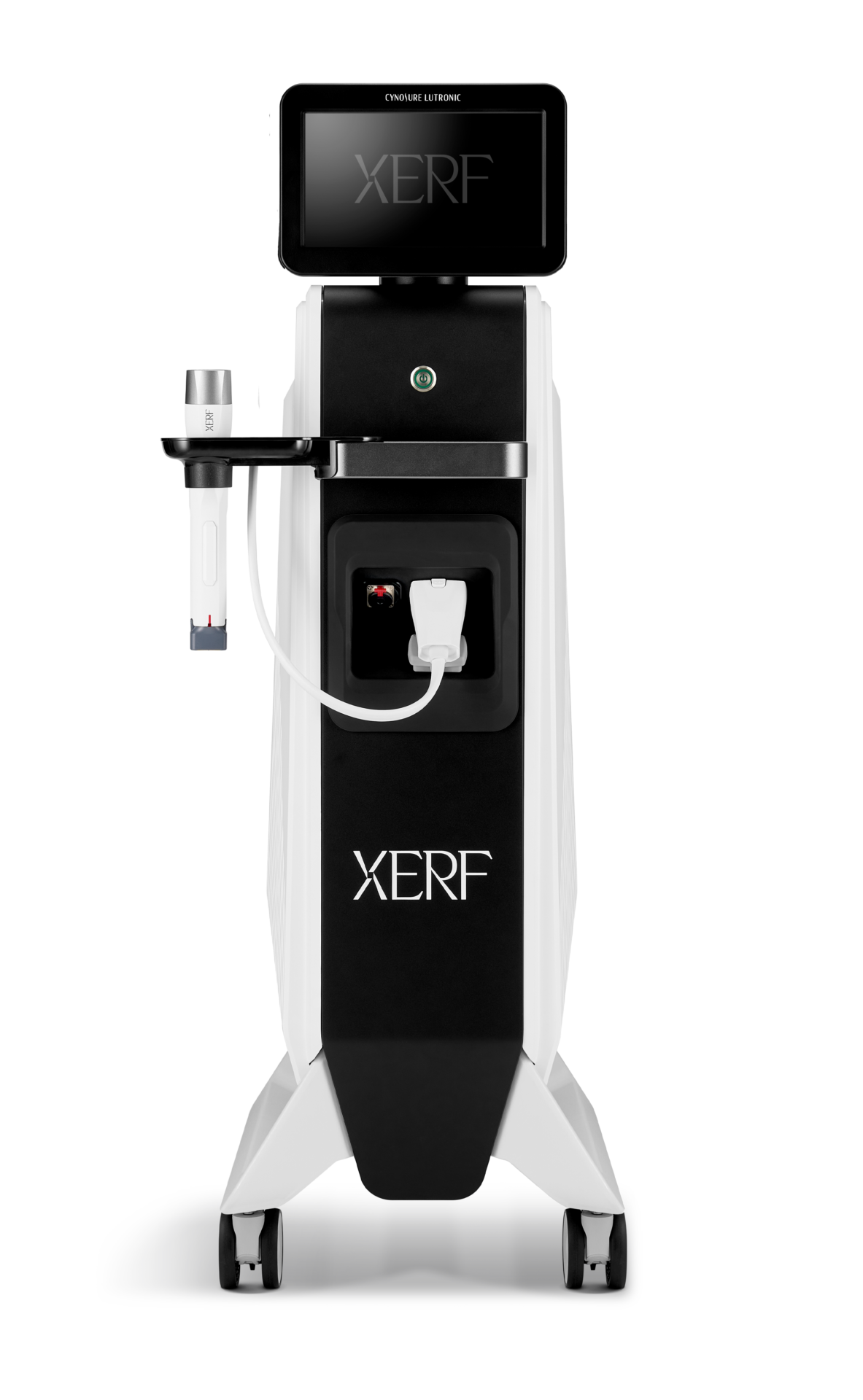 Xerf Device Front No arm plus logo on screen 1